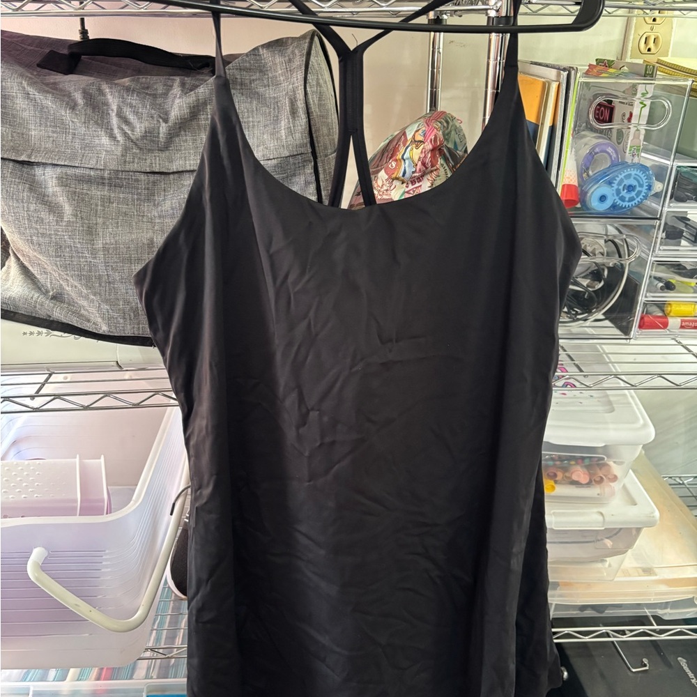 Women’s Plus HALARA Black Athleisure Dress